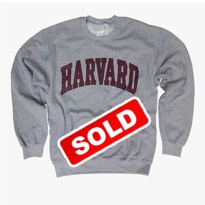 Harvard Gray Sweater